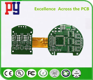 4 Polyimide Rigid Flex PCB Digital Television D Tinned Circuit Board Industry Application