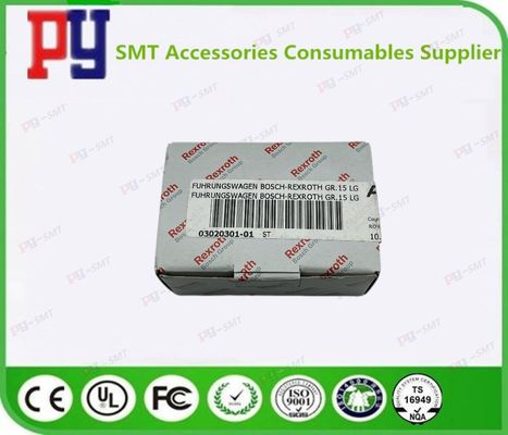 Αγορά Εναλλακτικό τμήμα SMT ASM μέρος 03020301-01 ΤΡΟΛΛΕΙΟ ΟΔΗΓΗΣ BOSCH-REXROTH ΜΕγέθος 15 LG online manufacture
